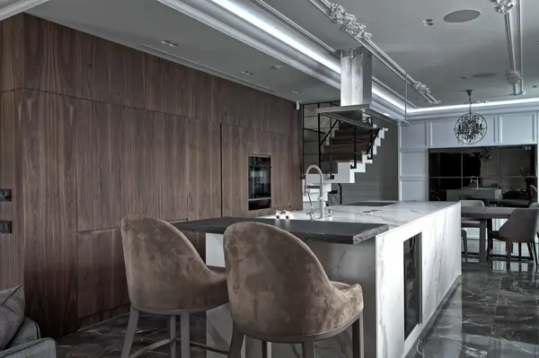 Solid in classic interior