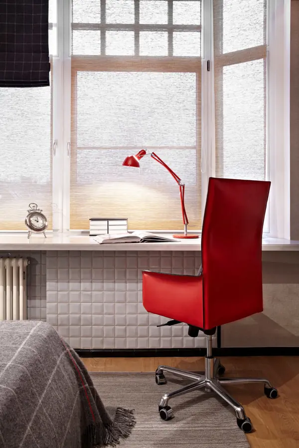 Квартира с яркими акцентам