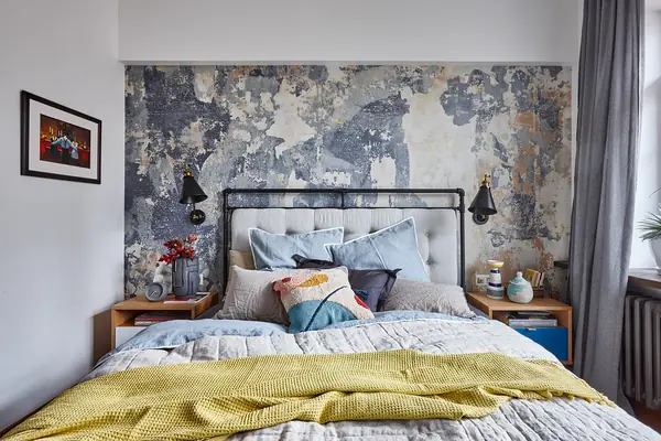 Квартира в Москве в стиле "Брутальный сканди"