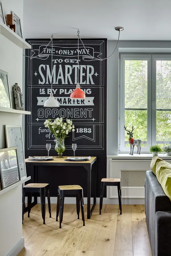 Квартира в серых тонах / gray apartment