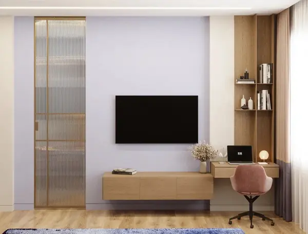 Яркий дизайн квартиры для пары в возрасте с элементами классики