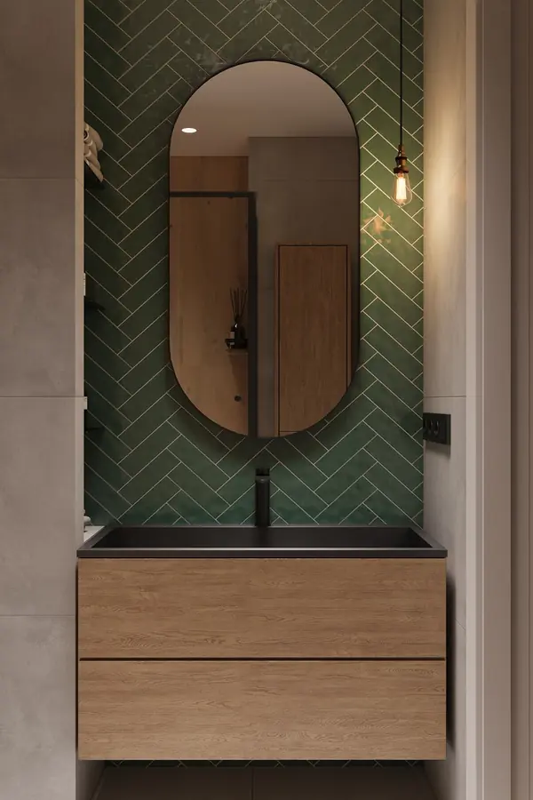 Дизайн-проект квартиры 60 кв.м в  стиле Петербургский Лофт