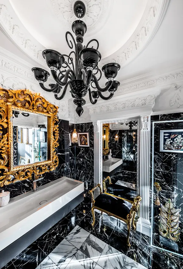 Съёмка интерьера квартиры в стиле фьюжн.