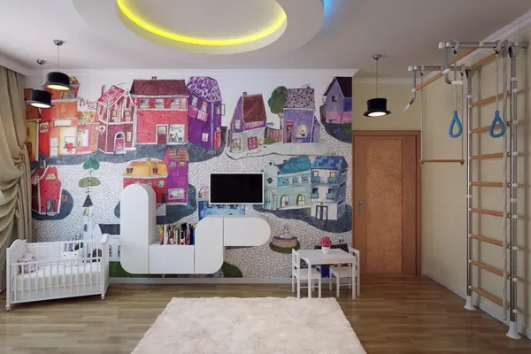 Дизайн интерьера квартиры "Яркий постмодерн"