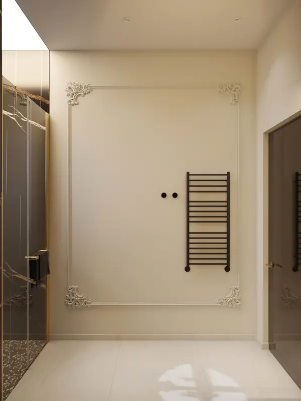 Спальня в загородном доме. Звенигород