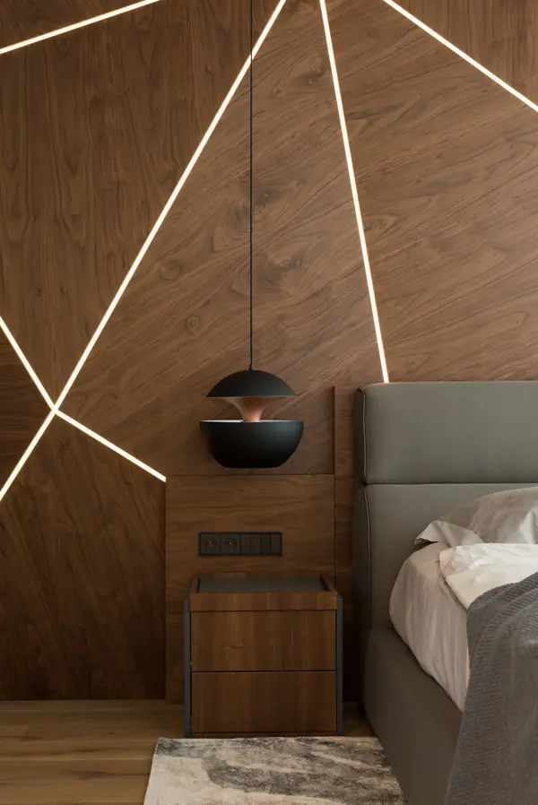 Текстиль в Апартаменты для прогрессивной семейной пары