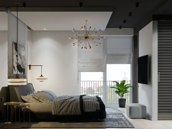 Трехкомнатная квартира в стиле КОНТЕМПОРАРИ