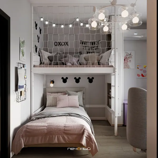 Очередной дизайн-проект трёхкомнатной квартиры