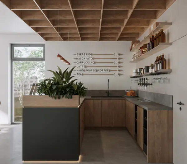 кофе бар при салоне красоты