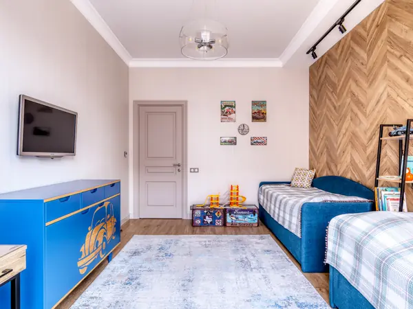 Квартира для большой семьи в стиле современной классике