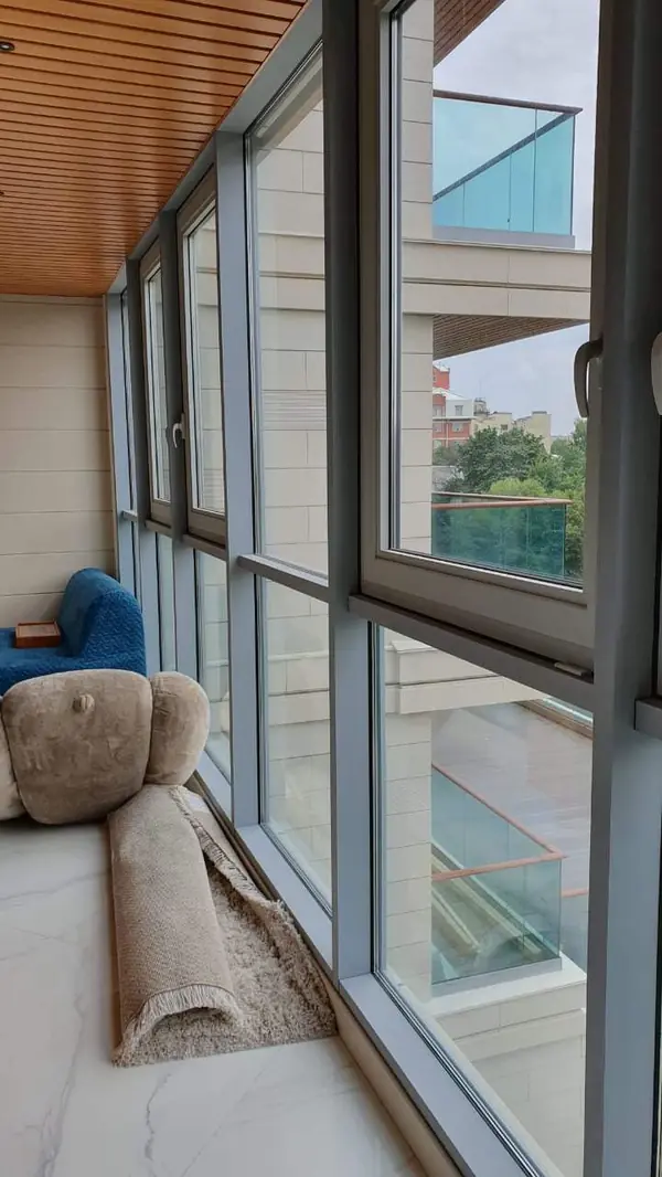 Замена холодного остекления на теплое