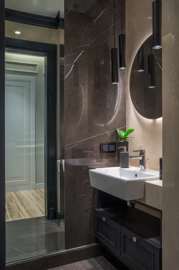 Квартира в американском стиле в Хамовниках 98 м²