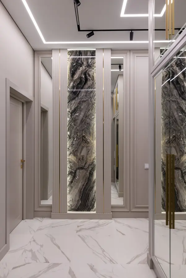 Светлая квартира в цвете кашемир