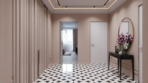 Современный интерьер в ЖК ''Сердце Столицы''