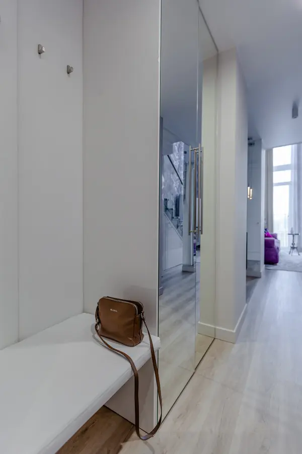 Дизайн-проект пентхауса в ЖК Европейский берег с высотой потолка 5,8 м.