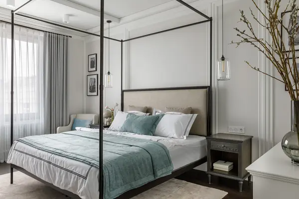 Реализованный проект квартиры 240м², ЖК Смольный проспект