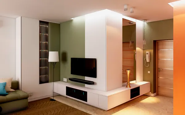 СТИЛЬНЫЙ МИНИМАЛИЗМ (гостиная, кухня-столовая)