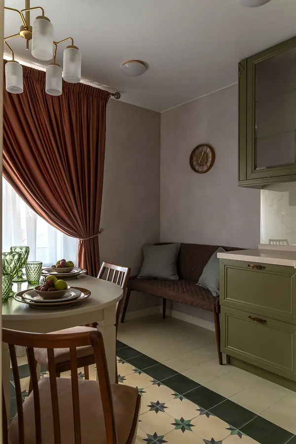 Маленькая квартира с весенними нотками. 38 м2. Серия дома П II-68.