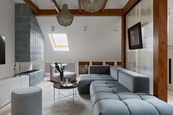 Мансарда в бусах