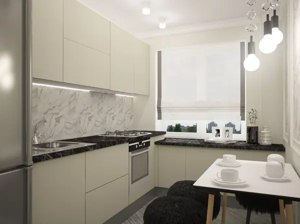 Небольшая кухня на Волочаевской