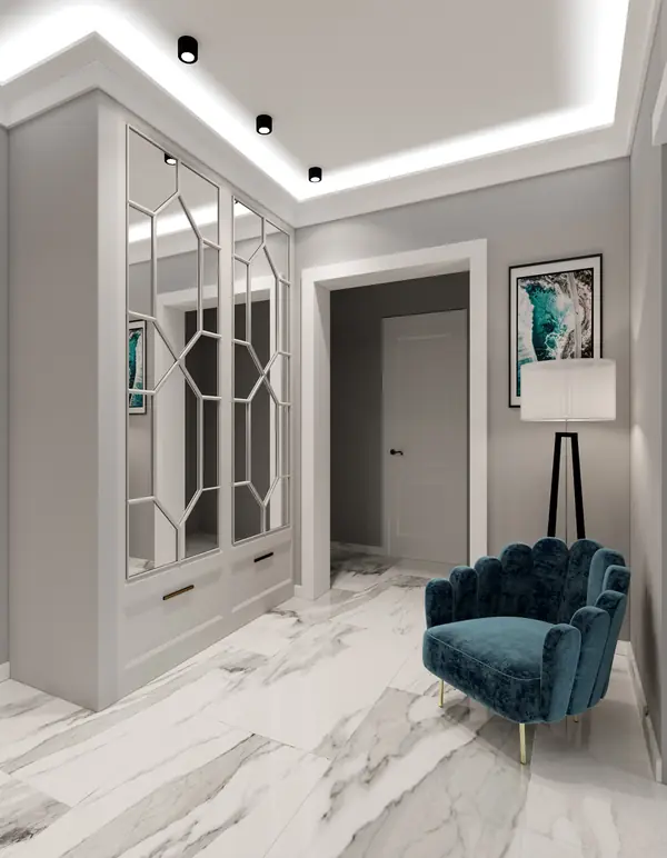 ЖК Hill 8, 3 комнаты, 90 м²