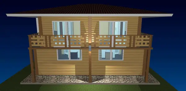 Гостевой Таунхаус - VIP коттедж