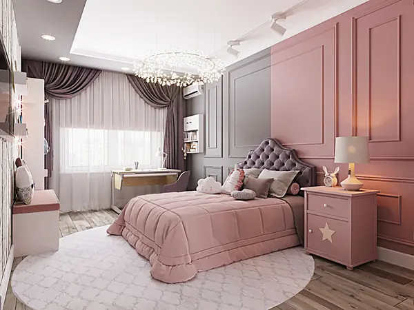 Русский Авангард, 100м2, детская девочки