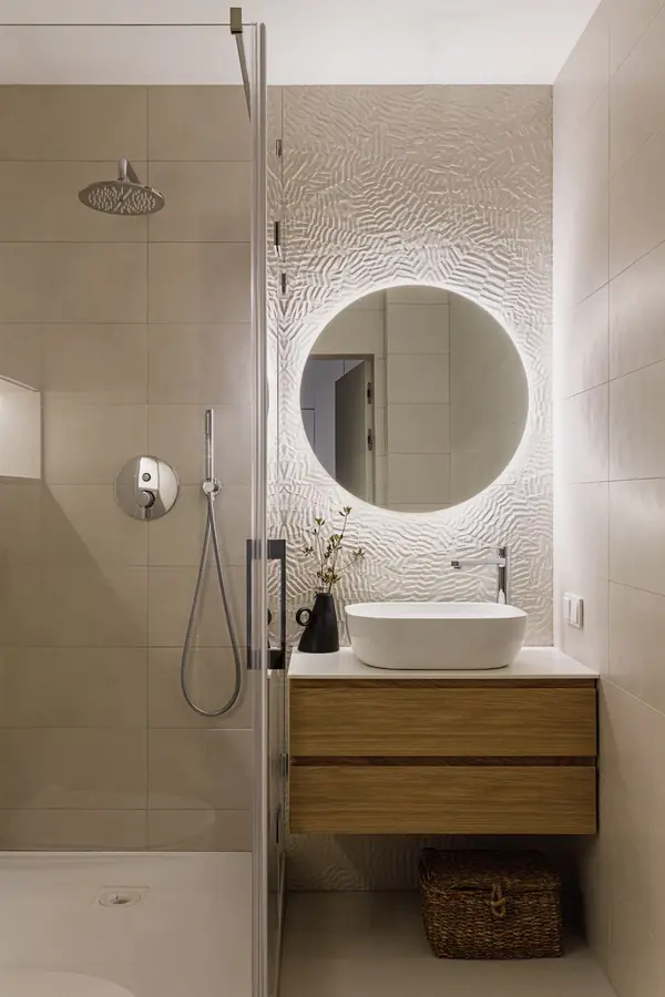 Трехкомнатная квартира в стиле джапанди