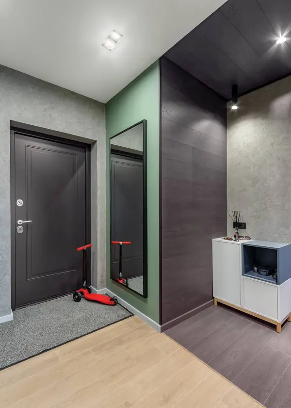 Интерьер в стиле "Яркий лофт"