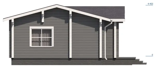 Дом из профилированного бруса "Яхрома"