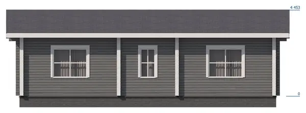 Дом из профилированного бруса "Яхрома"