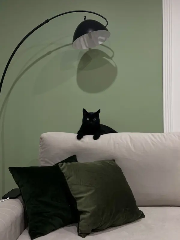 Трехкомнатная квартира в с природными оттенками