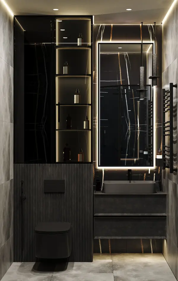 Проект 3-х комнатной квартиры NUMBER 1.1.1