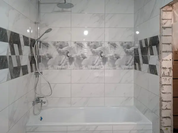 Совмещённый санузел в новостройке (ультраэконом)