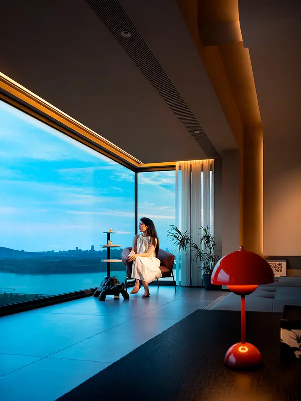 Особняк с видом на озеро