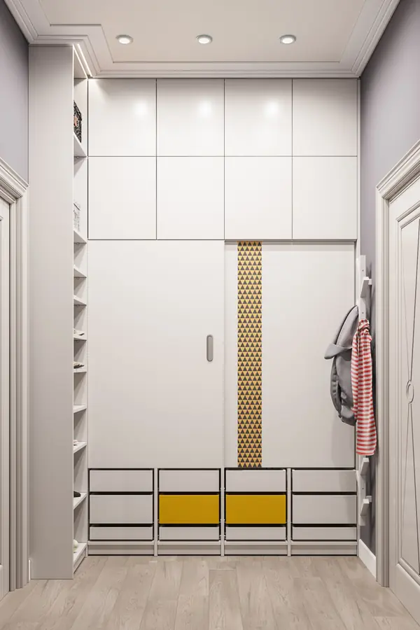 Дизайн проект квартиры "Элегантная роскошь"