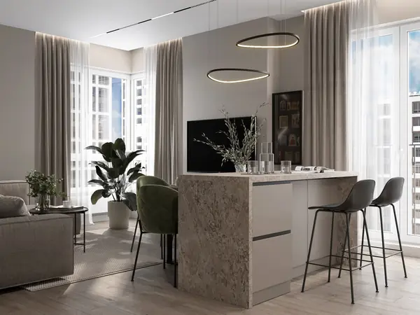 Трехкомнатная квартира г.Москва