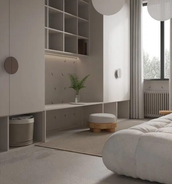 Дизайн-проект двухкомнатной квартиры 75 м2