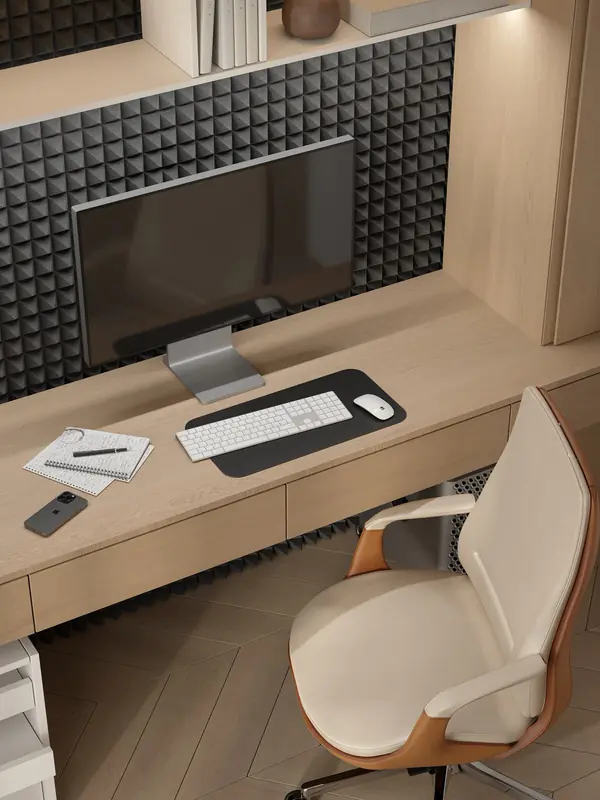 Проект 2-х уровневой квартире в эко-стиле.