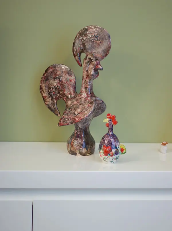 Apartment with cocks