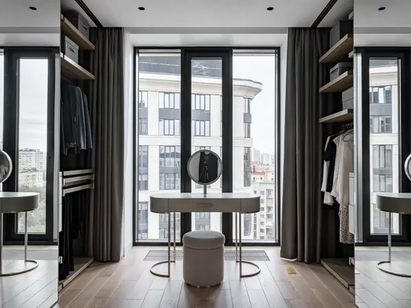 Апартаменты для молодой девушки в 100 м²