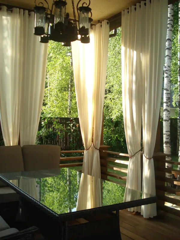 Шторы для веранды