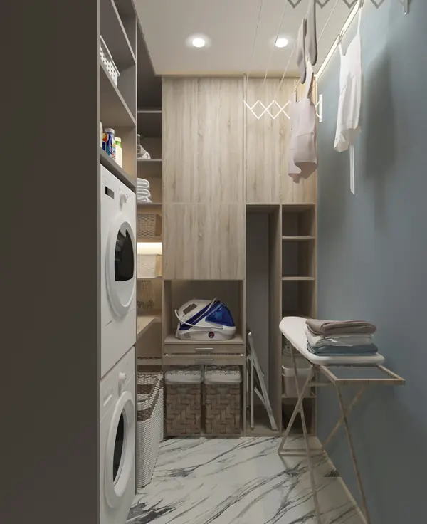 Проект трехкомнатной квартиры г. Ростов-на-Дону