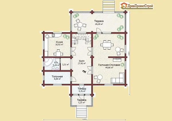 Проект дома № 49