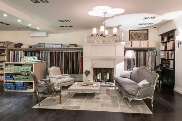 Интерьер салона тканей French Touch.