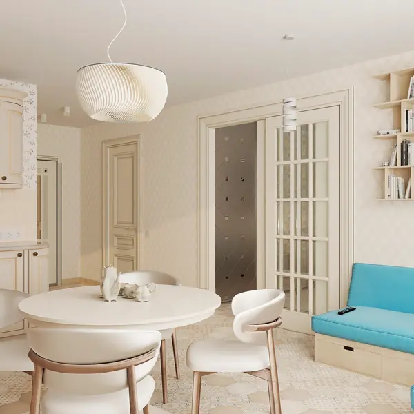 Отделка однокомнатной квартиры в ЖК Символ г. Москва