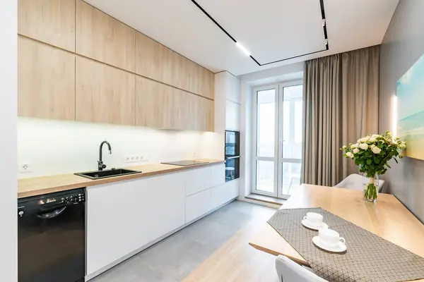 Не скучный серый. Квартира г. Минск