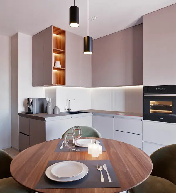 Квартира в современном стиле для молодой пары