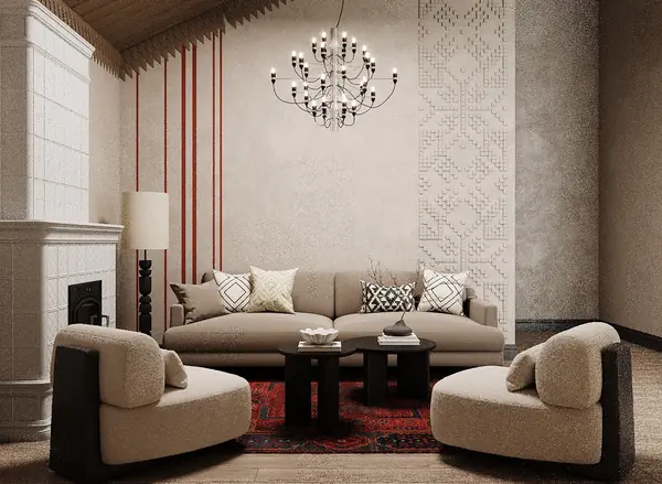 Загородный дом в русском стиле