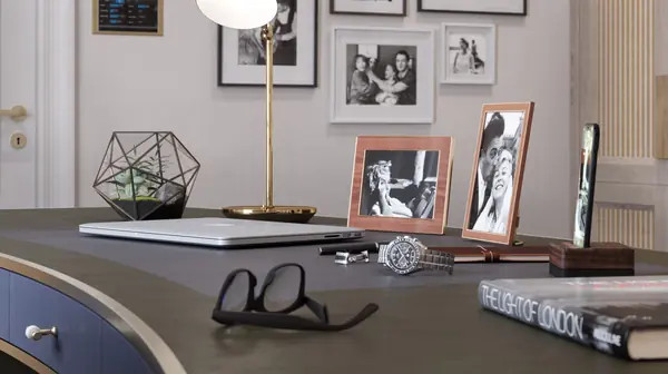 Home office in a residential house